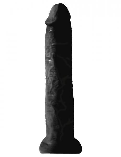 King Cock 13" Dildo - Black - Tophatter Daily Deals