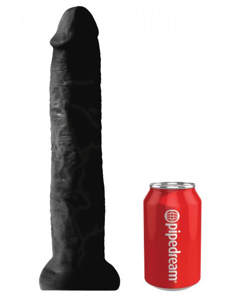 King Cock 13" Dildo - Black - Tophatter Daily Deals