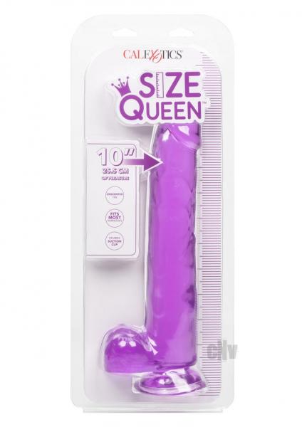 Size Queen 10in Purple - Tophatter Daily Deals