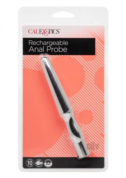 Rechargeable Anal Probe Silver - Tophatter Daily Deals
