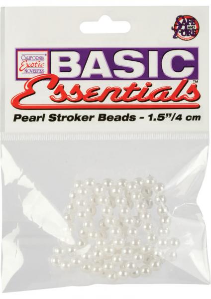 Peal Stroker Beads Small 1.5 Inch - White - Tophatter Daily Deals