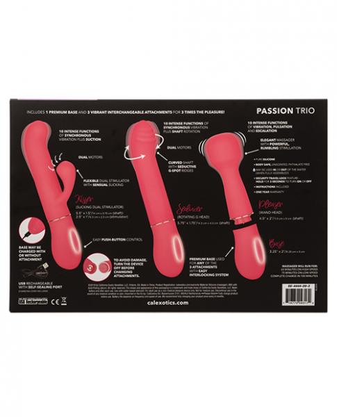 In Touch Passion Trio Pink Vibrator Kit - Wholesale Prices (Limited Deals)