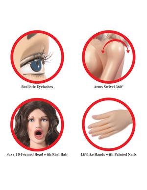 BJ Betty Oral Sex Life Size Doll Beige - Tophatter Daily Deals