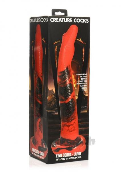 Creature Cocks King Cobra Lg 14 - Tophatter Daily Deals