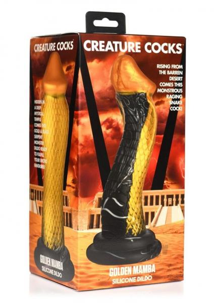 Creature Cocks Golden Mamba Gld/blk - Tophatter Daily Deals