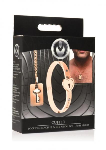 Ms Cuffed Locking Bracelet Necklace - Tophatter Daily Deals