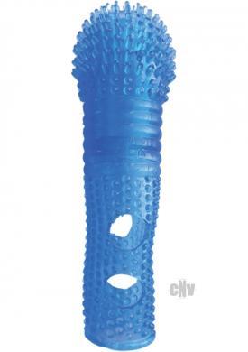 Peniis Extension Sleeve W/Power Bullet Blue - Tophatter Daily Deals