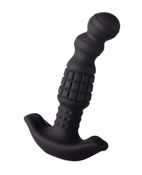 Pineapple Man Vibrating Prostate Massager - Black - Tophatter Daily Deals