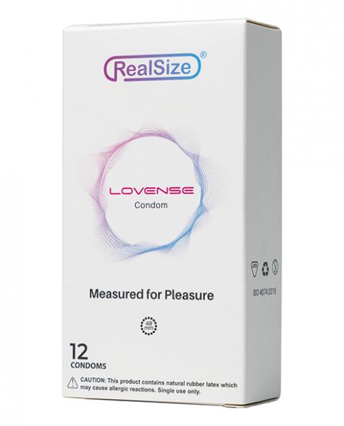 Lovense Realsize 49mm Condoms - Box Of 12 - Tophatter Daily Deals