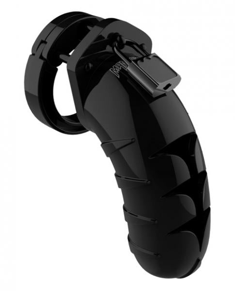 Mancage Model 04 Chastity 4.5 inches Cock Cage Black - Tophatter Daily Deals
