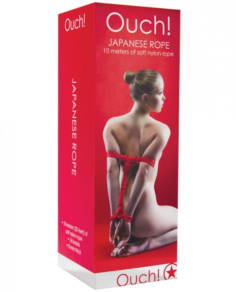 Japanese Rope - 10m - Red - Tophatter Daily Deals