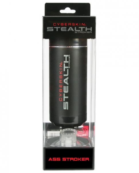Cyberskin Stealth Ass Stroker Black - Tophatter Daily Deals