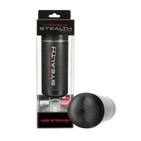 Cyberskin Stealth Ass Stroker Black - Tophatter Daily Deals