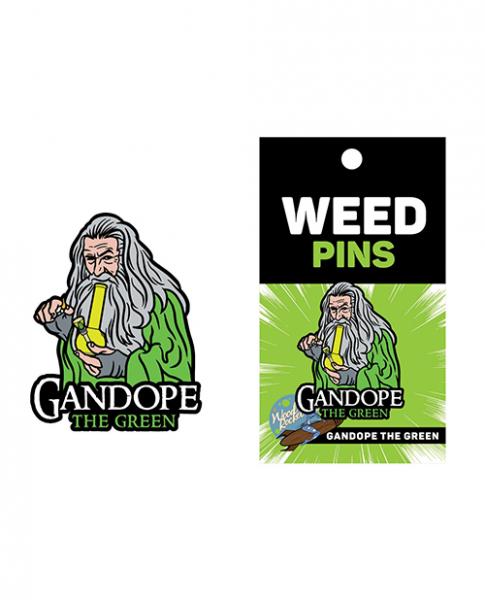 Wood Rocket Weed Gandope The Green Large Pin - Multi Color - Tophatter Daily Deals