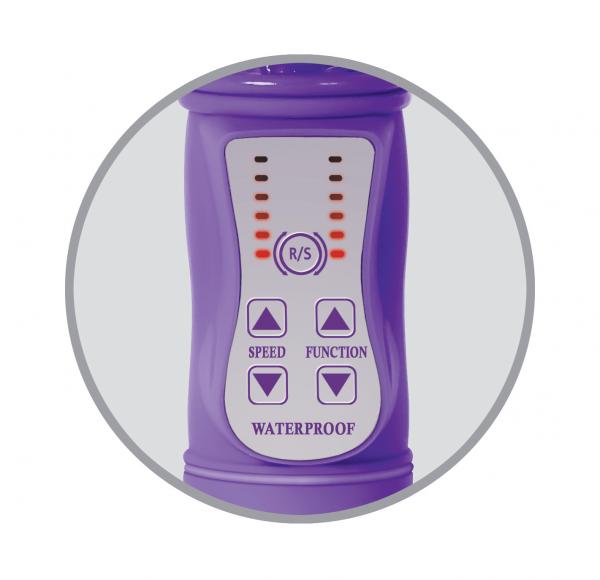 Violet Revolver Purple Rotating Vibrator - Tophatter Daily Deals