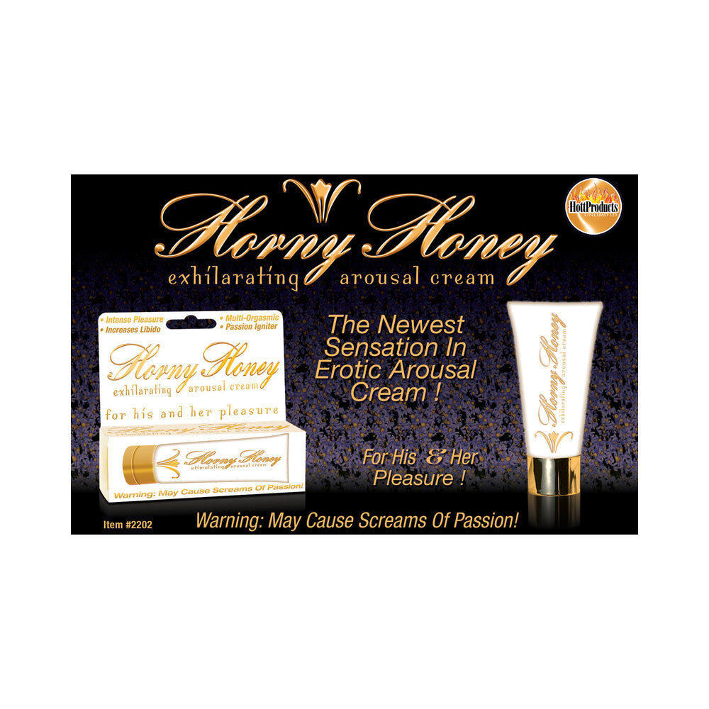 Horny Honey Stimulating Arousal Cream 1oz Tube - Tophatter Daily Deals