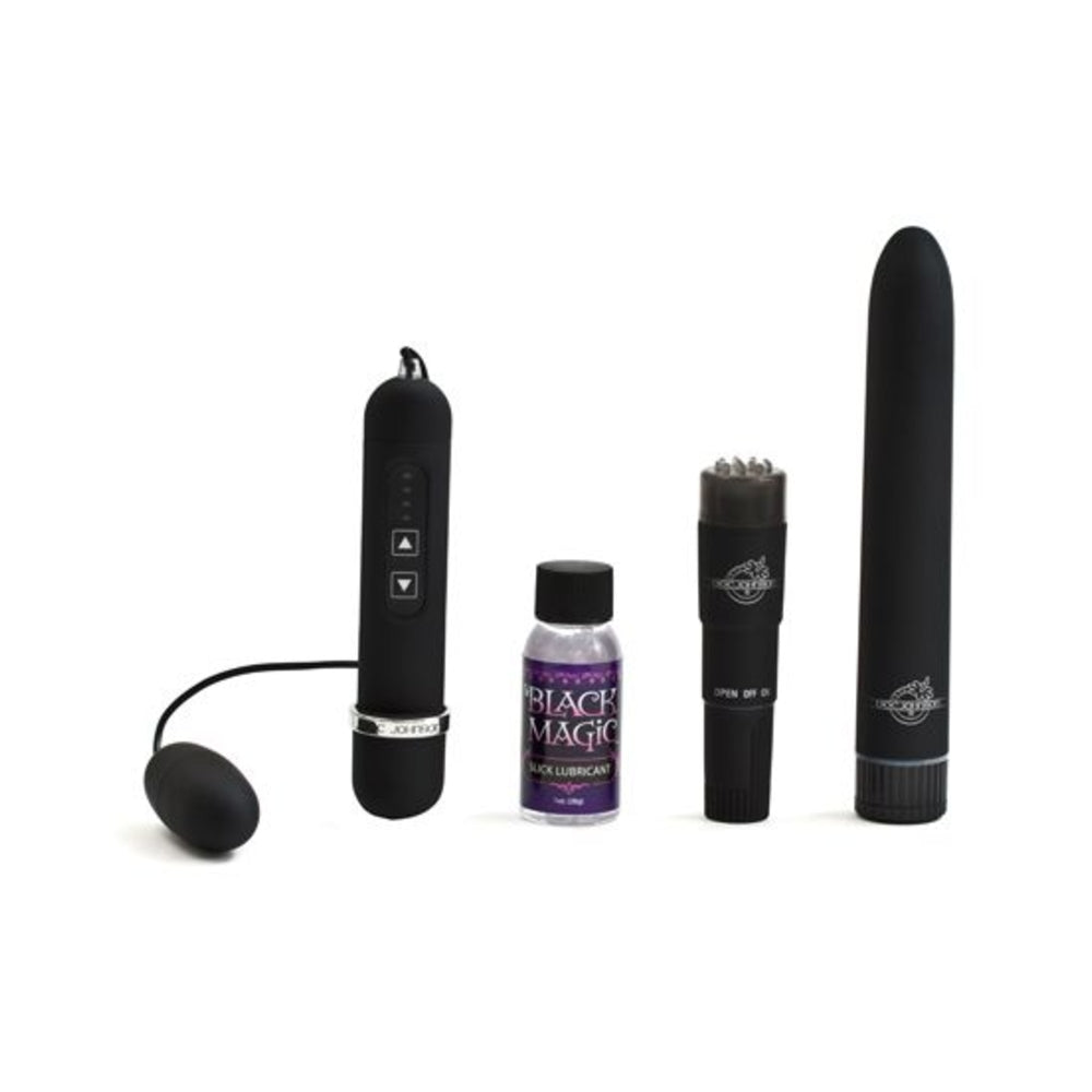 Black Magic Pleasure Kit Velvet Touch Waterproof - Tophatter Daily Deals