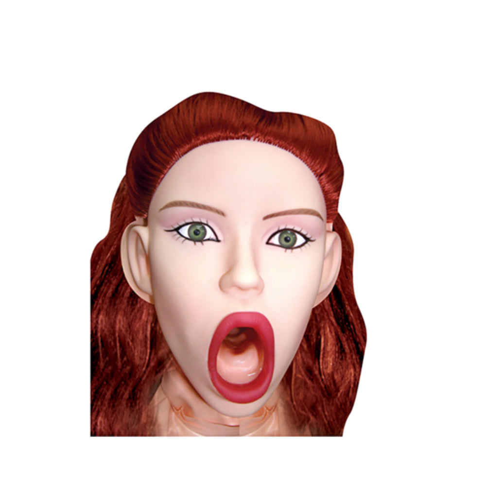 Sexy And Psycho Inflatable Love Doll With Cyberskin Pussy And Ass Masturbators - Tophatter Daily Deals