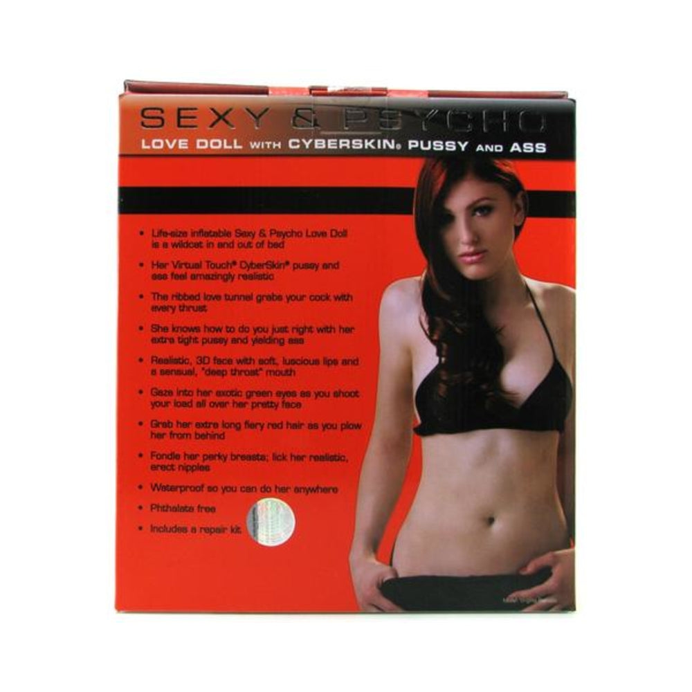 Sexy And Psycho Inflatable Love Doll With Cyberskin Pussy And Ass Masturbators - Tophatter Daily Deals