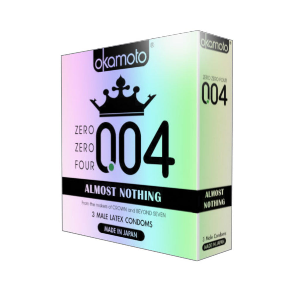 004 Almost Nothing Latex Condoms (3 Pack) - Tophatter Daily Deals