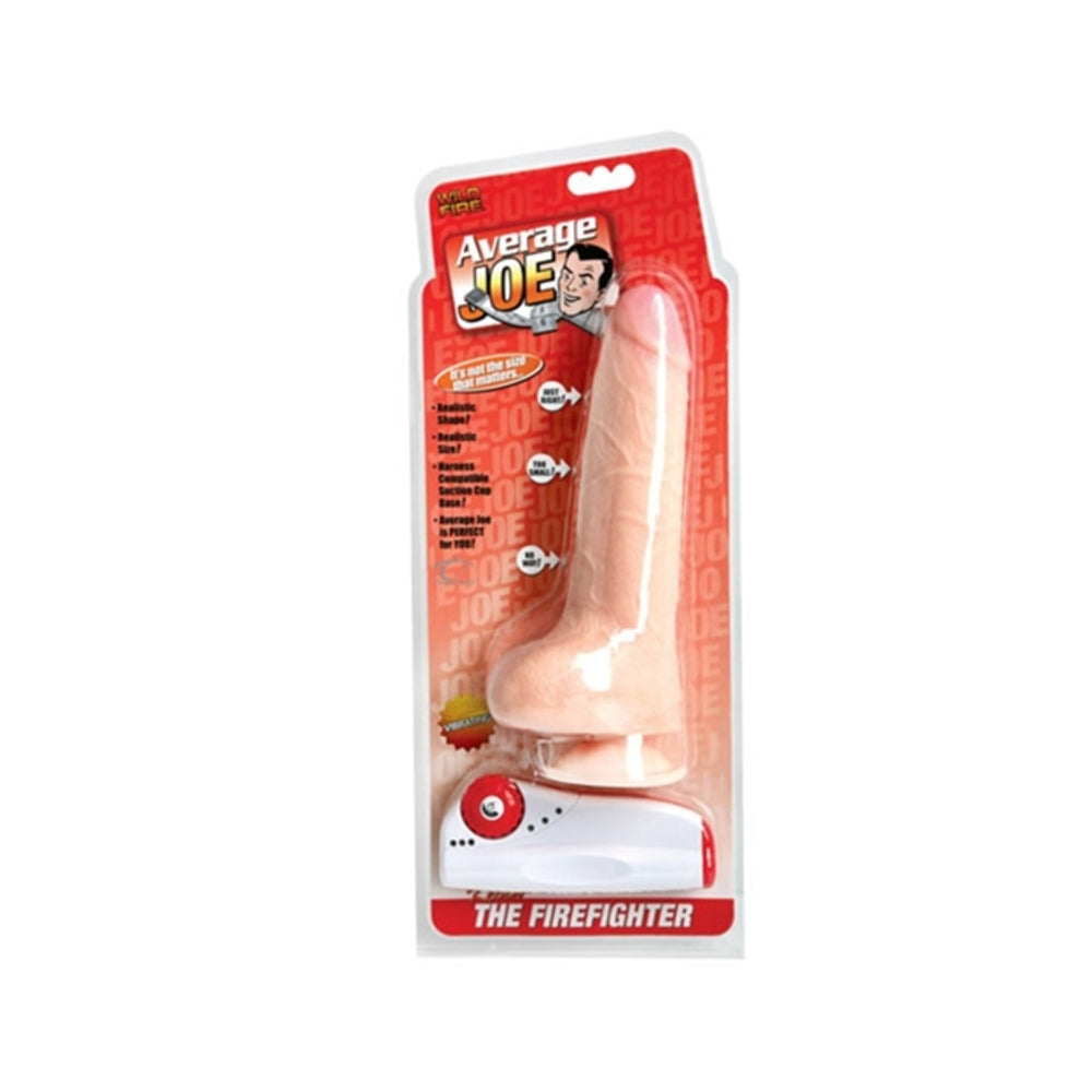 Average Joe The Fire Fighter Kevin Vibrating Dildo - Tophatter Daily Deals