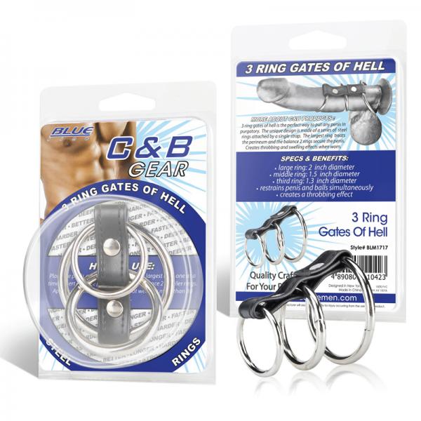 C & B Gear 3 Ring Gates Of Hell 2 - Tophatter Daily Deals