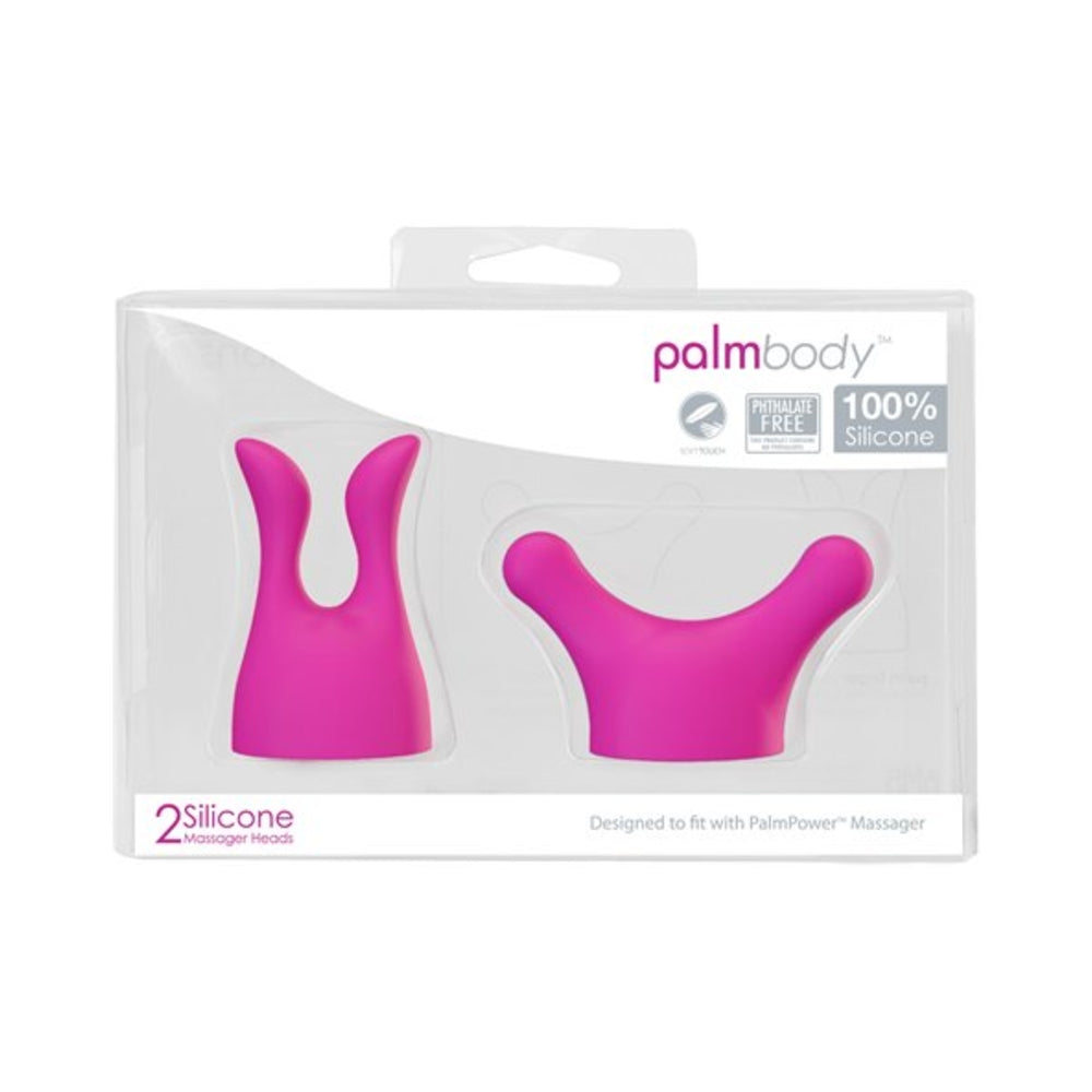 Palm Power Massager Heads Body 2 Pack Pink - Tophatter Daily Deals