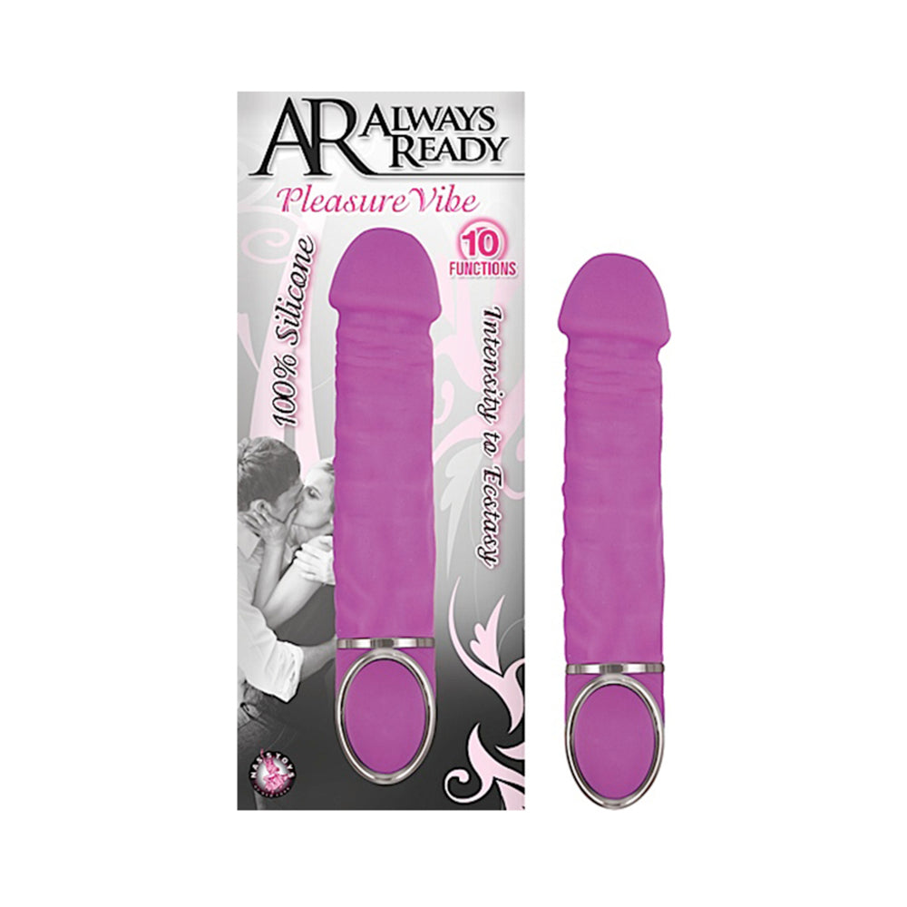 Ar Always Ready Pleasure Silicone 10 Function Vibe-purple - Tophatter Daily Deals