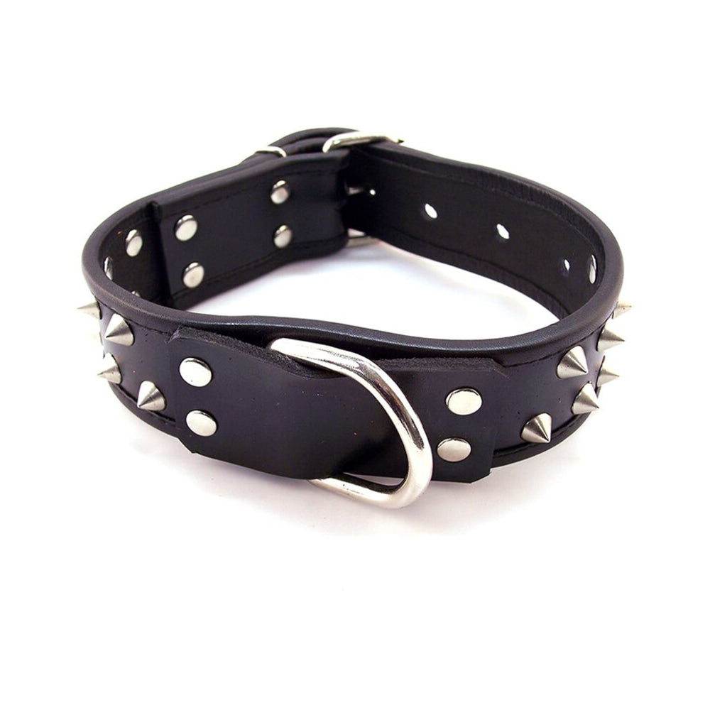 Rouge Studded Collar Black - Tophatter Daily Deals