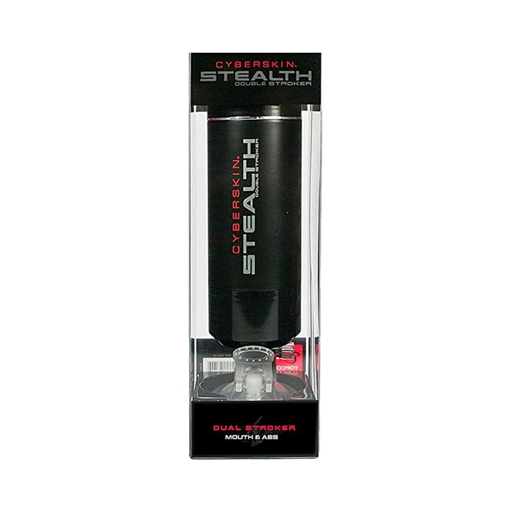 CyberSkin Stealth Dual Stroker Mouth&Ass - Tophatter Daily Deals