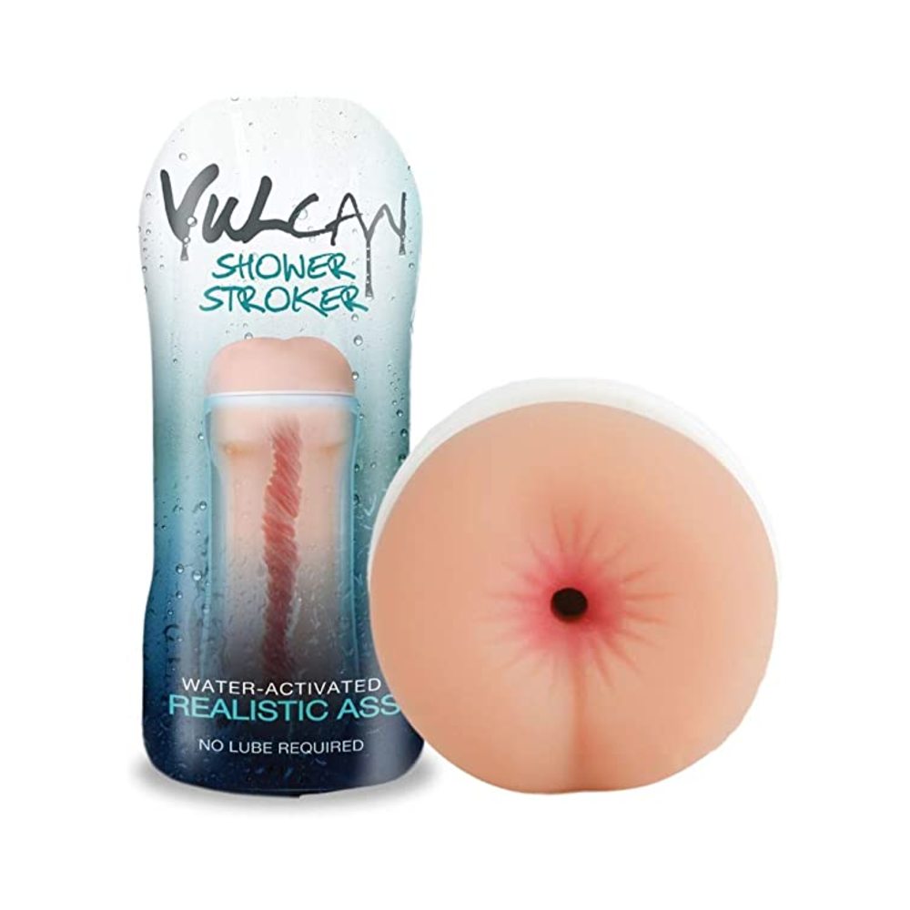 Cyberskin H2o Vulcan Shower Stroker Realistic Ass - Tophatter Daily Deals