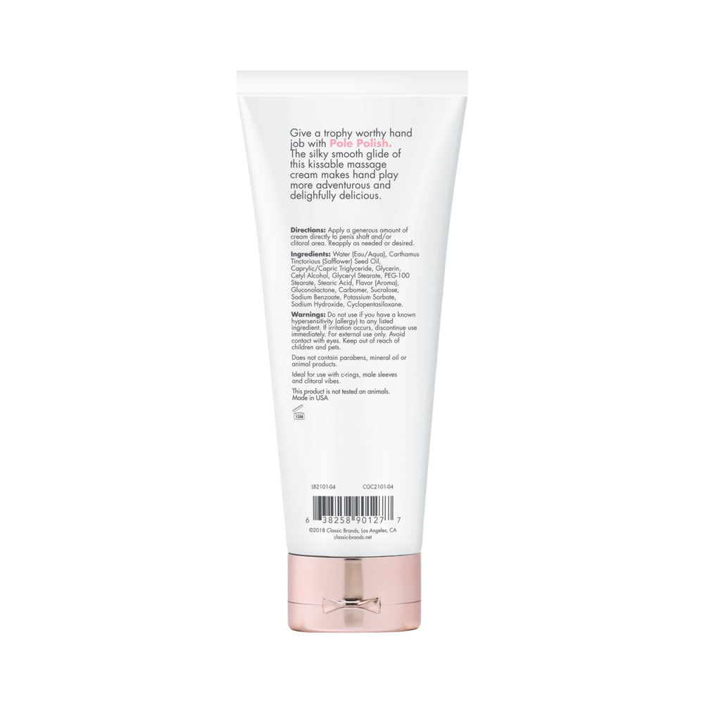 Cgc Pole Polish Kissable Massage Cream Simply Naked 4oz - Tophatter Daily Deals