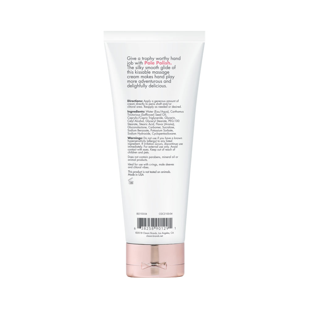 Cgc Pole Polish Kissable Massage Cream Not So Vanilla 4oz - Tophatter Daily Deals