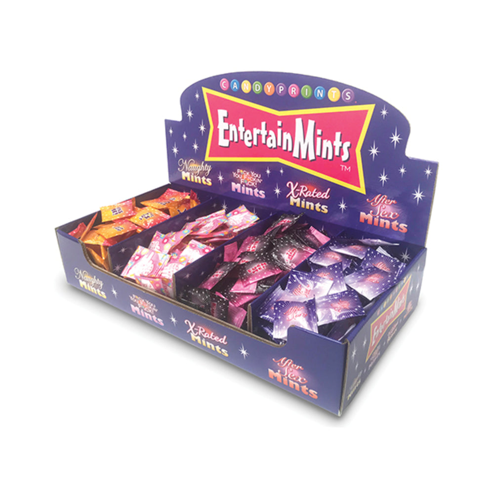 Entertainmints Display 4 Assorted Adult Candy - Tophatter Daily Deals