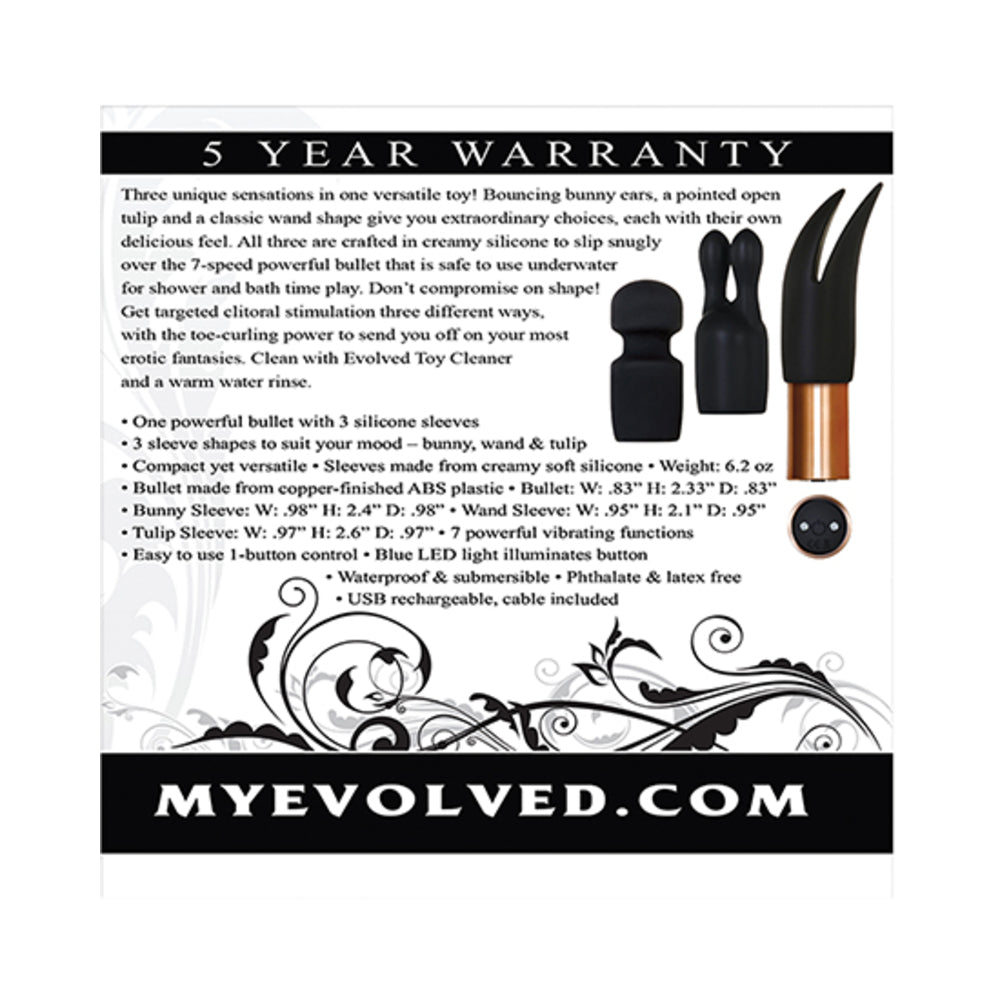 Evolved Glam Squad Black/Copper - Tophatter Daily Deals