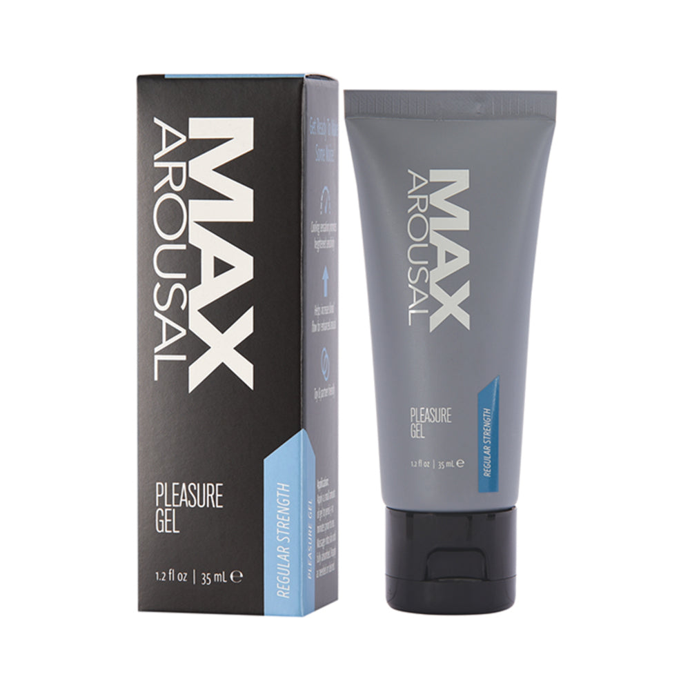 Max Arousal Pleasure Gel Regular Strength 1.2 fluid ounces - Tophatter Daily Deals