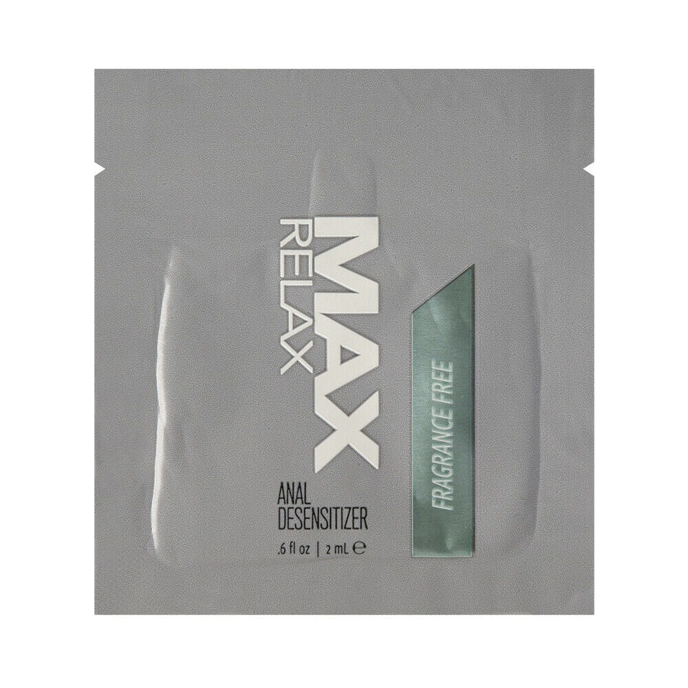 Max Relax Anal Desensitizer Foil 2ml - Tophatter Daily Deals