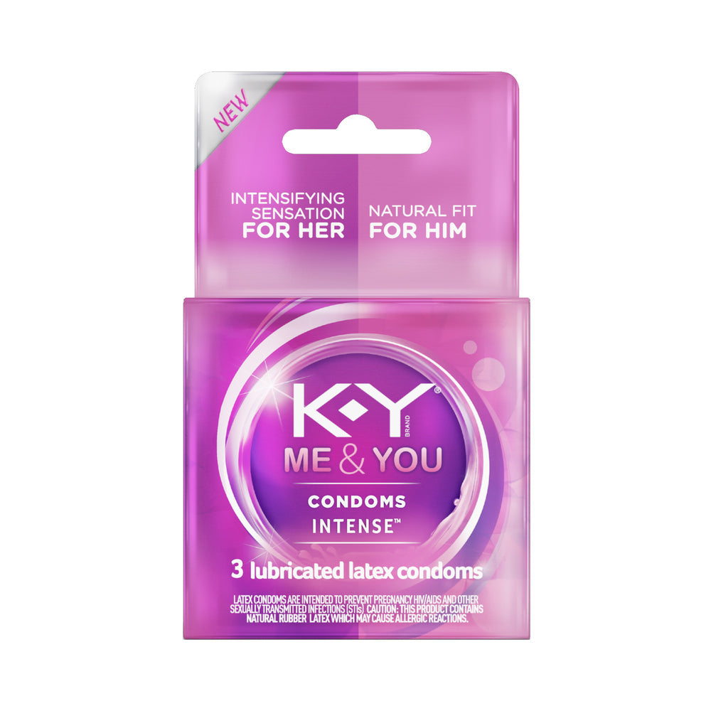 K-Y Intense Condom 3ct - Tophatter Daily Deals
