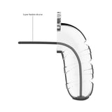 Cage With Silicone Urethal Sounding 17 - Transparent - Tophatter Daily Deals