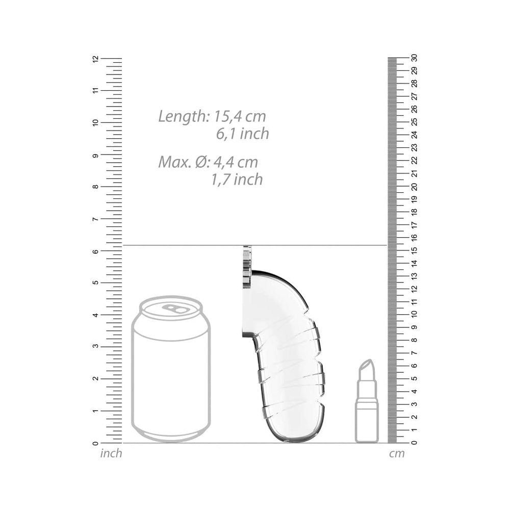Cage With Silicone Urethal Sounding 17 - Transparent - Tophatter Daily Deals