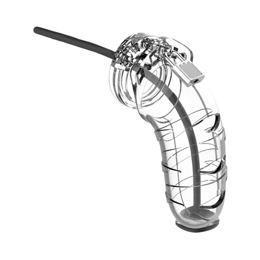 Cage With Silicone Urethal Sounding 17 - Transparent - Tophatter Daily Deals