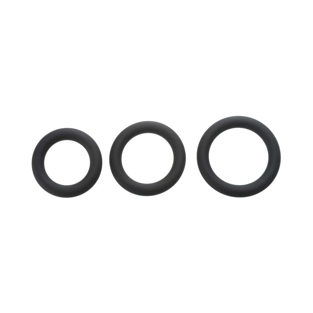 A&E Silicone Penis Ring Set Of 3 - Tophatter Daily Deals
