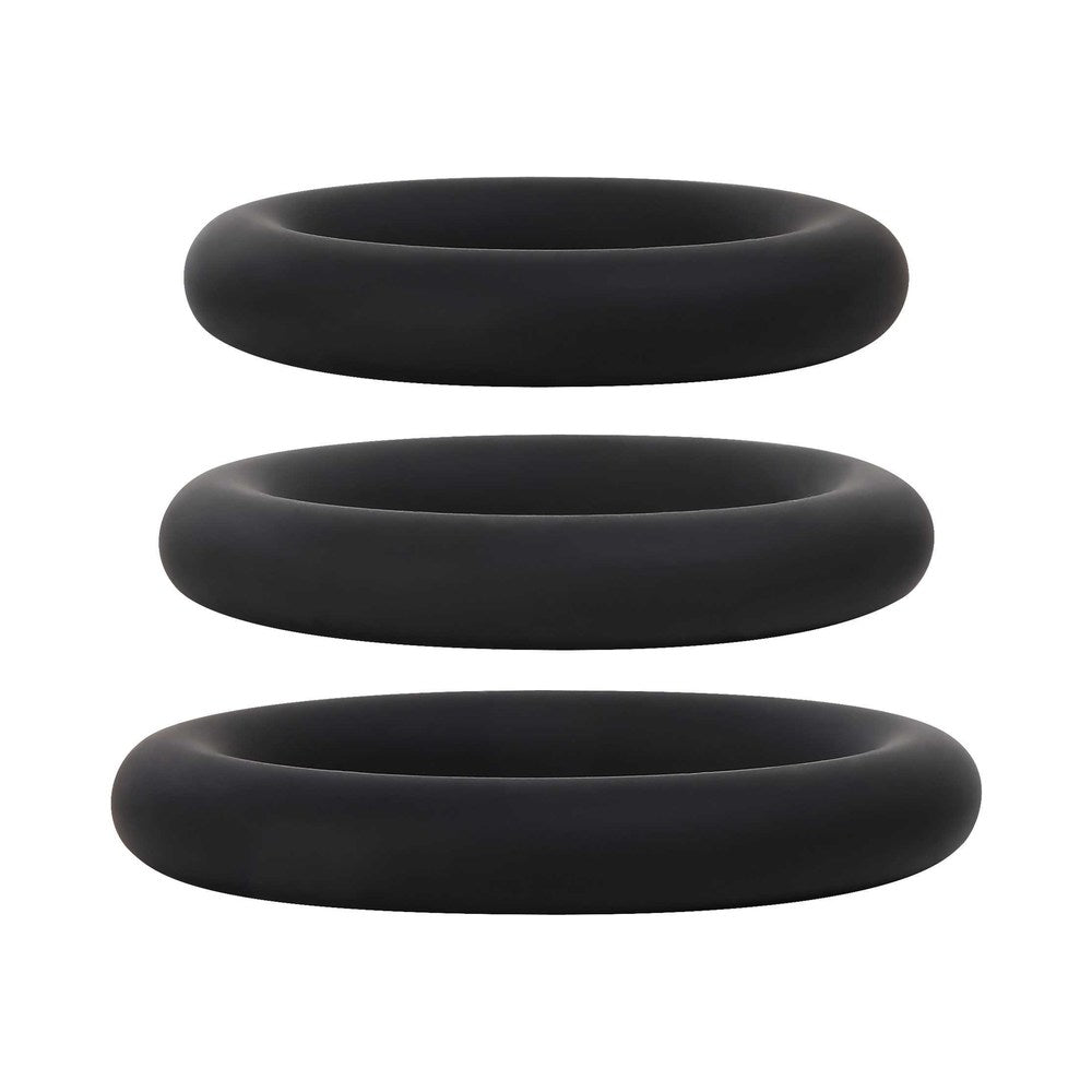 A&E Silicone Penis Ring Set Of 3 - Tophatter Daily Deals