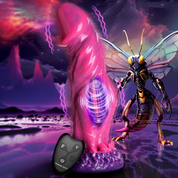 Xenox Vibrating Silicone Dildo With Remote - Tophatter Daily Deals