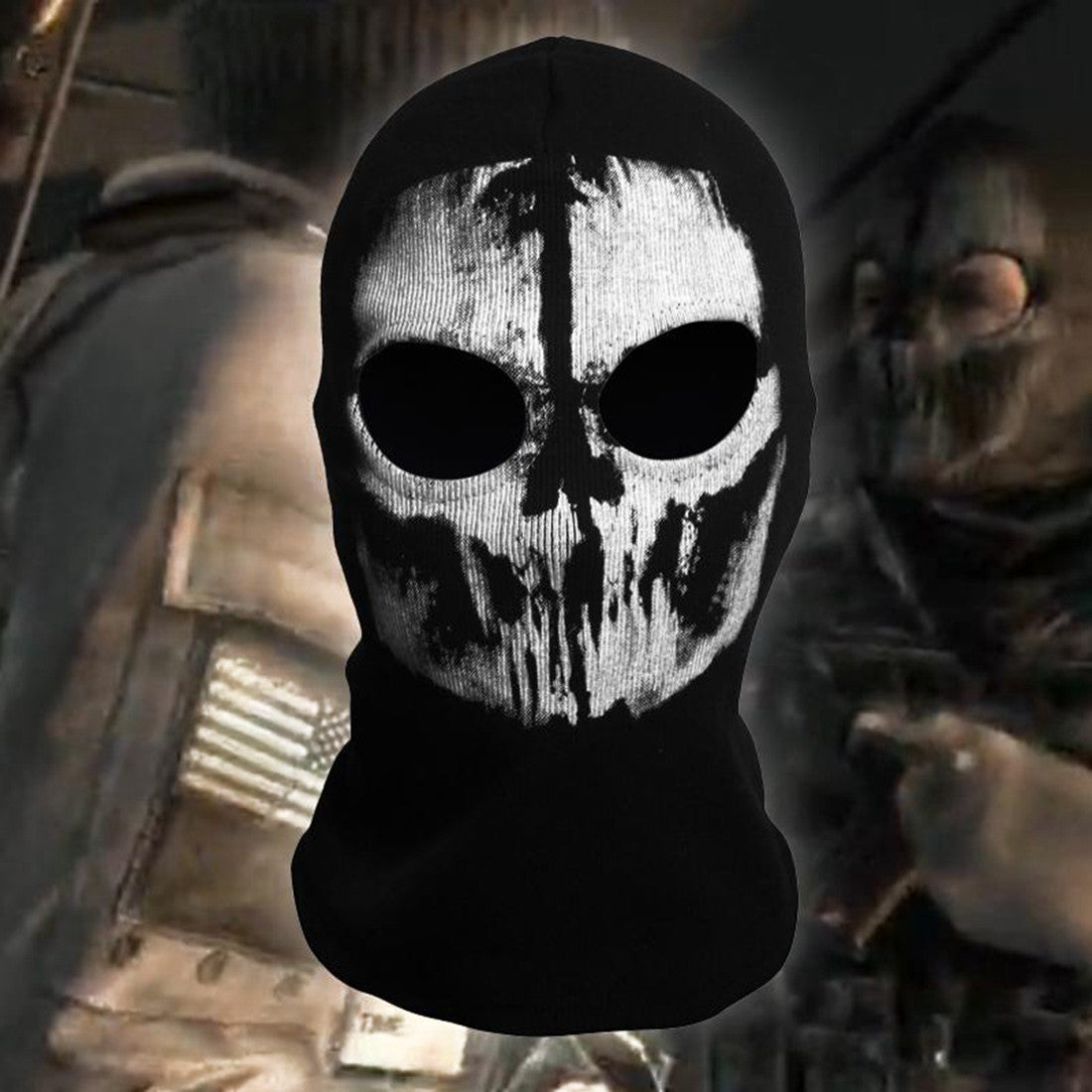 Punisher Skull Mask Superhero Balaclava Full Face Mask Hood Beanie - 6 Styles Face Mask - Tophatter Daily Deals