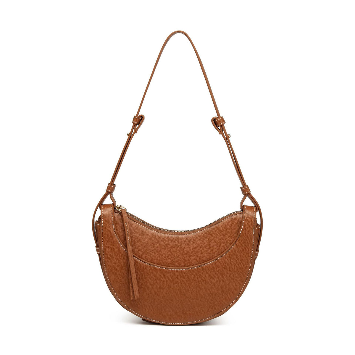 Alice Crescent Crossbody Cognac Handbags & Wallets - Tophatter Daily Deals