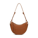 Alice Crescent Crossbody Cognac Handbags & Wallets - Tophatter Daily Deals