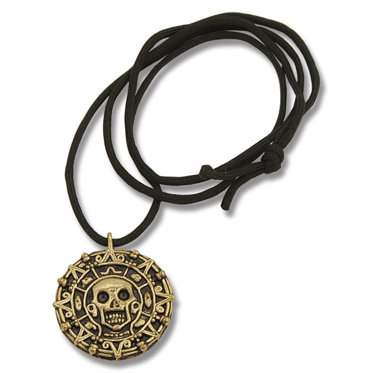 Pirate Medallion Necklace Collectible Weapons - Tophatter Daily Deals