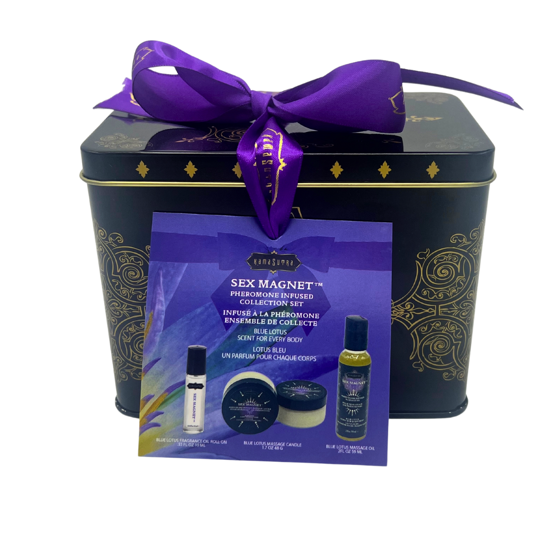 SEX MAGNET™ VANILLA AMBER PHEROMONE COLLECTION SET Blue Lotus Gift Set - Tophatter Daily Deals