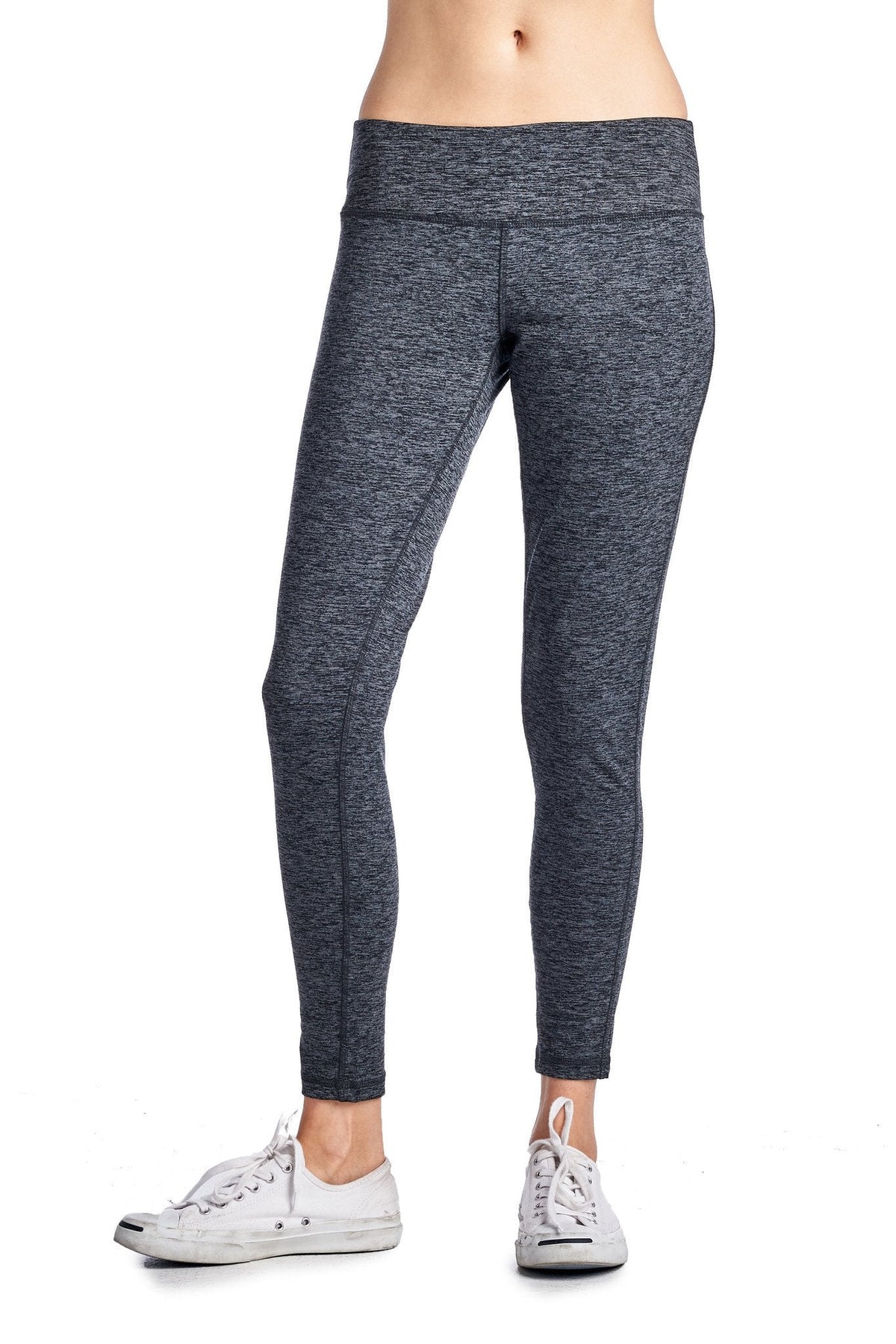 Women's Yoga Active Pants Heather Grey 1 Pants - Tophatter Daily Deals